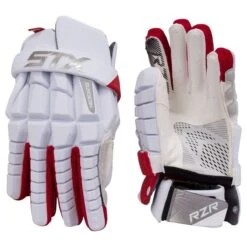STX Surgeon RZR Lacrosse Gloves -Hockey Sale Store 098805601522
