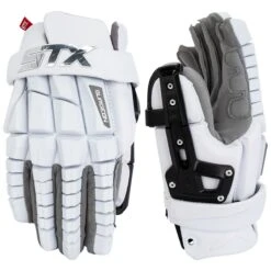STX Surgeon RZR2 Lacrosse Goalie Gloves -Hockey Sale Store 098805626143
