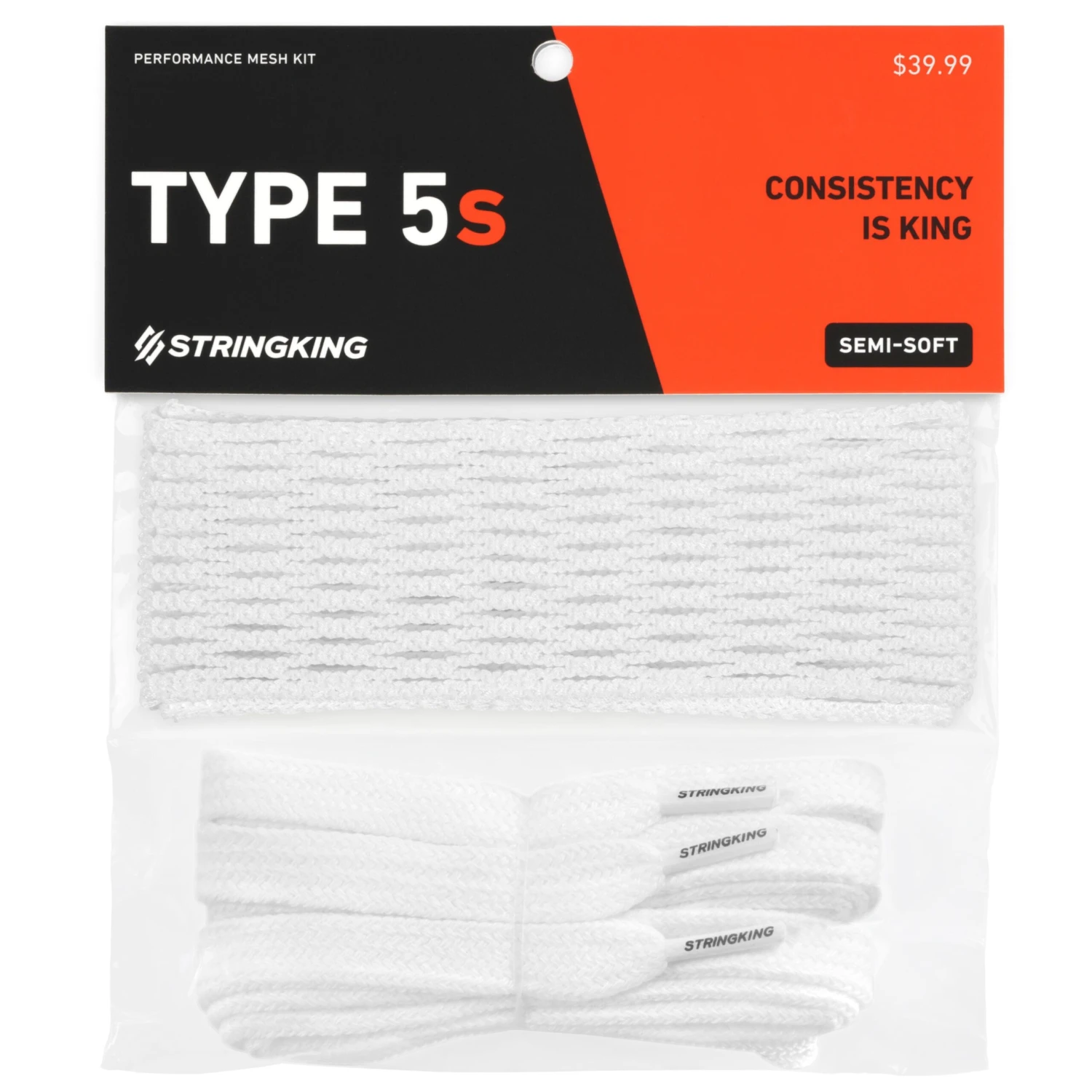 StringKing Type 5S Performance Lacrosse Mesh Kit 6 StringKing Type 5S Performance Lacrosse Mesh Kit - Image 4