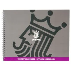Brine Official Women's Lacrosse Scorebook - '18 Model -Hockey Sale Store 647742026150