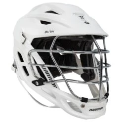 Warrior Burn Helmet Chrome Facemask- '22 Model -Hockey Sale Store 647742530237