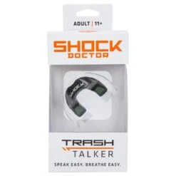 Shock Doctor Trash Talker Adult Mouthguard - Black -Hockey Sale Store 733313057989