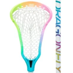 Epoch Dragonfly Purpose 10 Degree Sherbet LE Strung Women's Complete Lacrosse Stick -Hockey Sale Store 810107974063