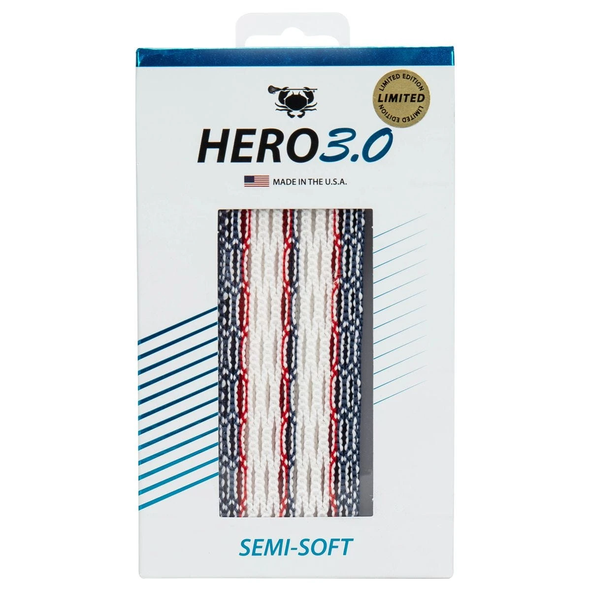 ECD Hero 3.0 Semi Soft USA LE Lacrosse Mesh 5 ECD Hero 3.0 Semi Soft USA LE Lacrosse Mesh - Image 3