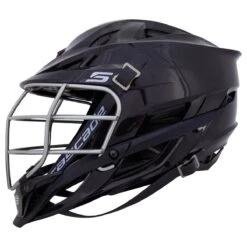 Cascade S Youth Black Helmet Chrome Cage -Hockey Sale Store cascade lacrosse helmet s youth black chrome inset2