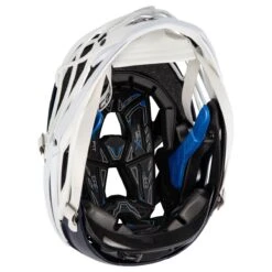 Cascade XRS Matte Navy Helmet Pearl White Cage -Hockey Sale Store cascade lacrosse helmet xrs matte navy white pearl inset4