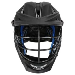Cascade XRS Youth Matte Black Lacrosse Helmet Black Cage -Hockey Sale Store cascade lacrosse helmet xrs youth matte black black inset2