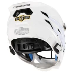 Cascade XRS Youth White Lacrosse Helmet Black Cage -Hockey Sale Store cascade lacrosse helmet xrs youth white black inset3