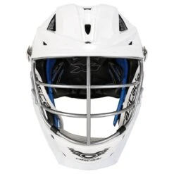 Cascade XRS Youth White Lacrosse Helmet Chrome Cage -Hockey Sale Store cascade lacrosse helmet xrs youth white chrome inset2