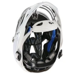 Cascade XRS Youth White Lacrosse Helmet Chrome Cage -Hockey Sale Store cascade lacrosse helmet xrs youth white chrome inset4