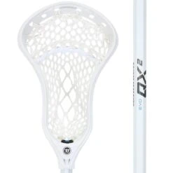 Warrior Evo QX2-O Iso Mesh Strung Complete Attack Lacrosse Stick