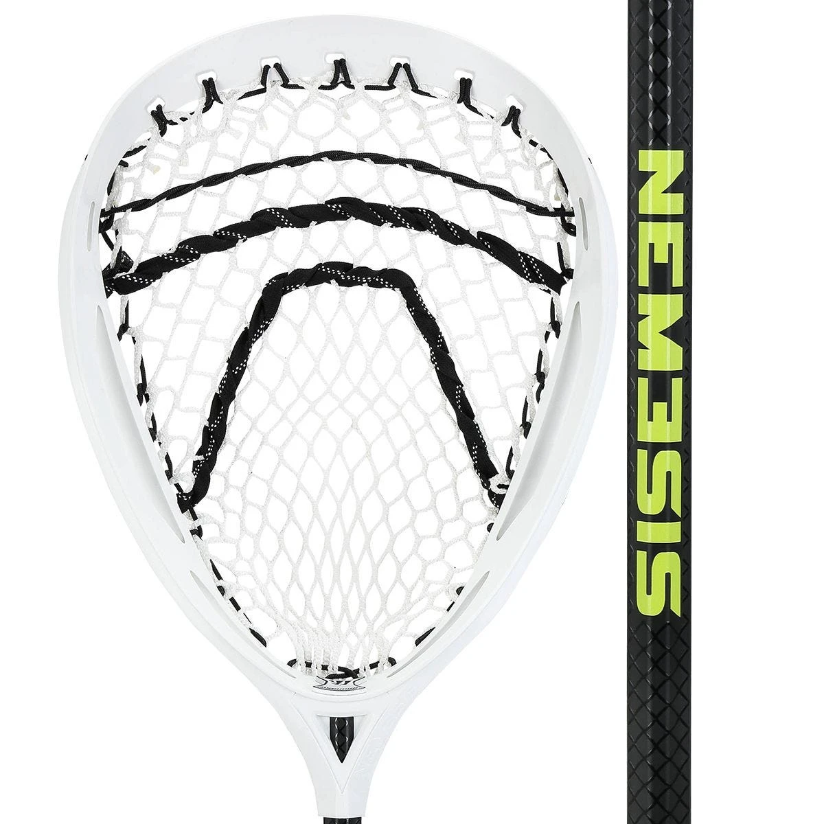 Warrior Nemesis Complete Goalie Lacrosse Stick - '23 Model 3 Warrior Nemesis Complete Goalie Lacrosse Stick - '23 Model
