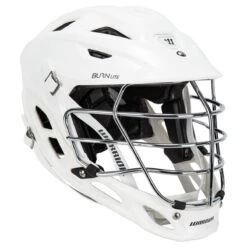 Warrior Burn Lite Matte Youth Lacrosse Helmet W/ Chrome Facemask