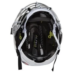 Warrior Fatboy Alpha Pro Box Lacrosse Helmet -Hockey Sale Store warrior lacrosse helmet fatboy alpha pro inset5