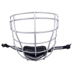 Warrior Fatboy CSA Box Lacrosse Facemask - Chrome -Hockey Sale Store warrior lacrosse mens accessories fatboy csa facemask chrm inset3